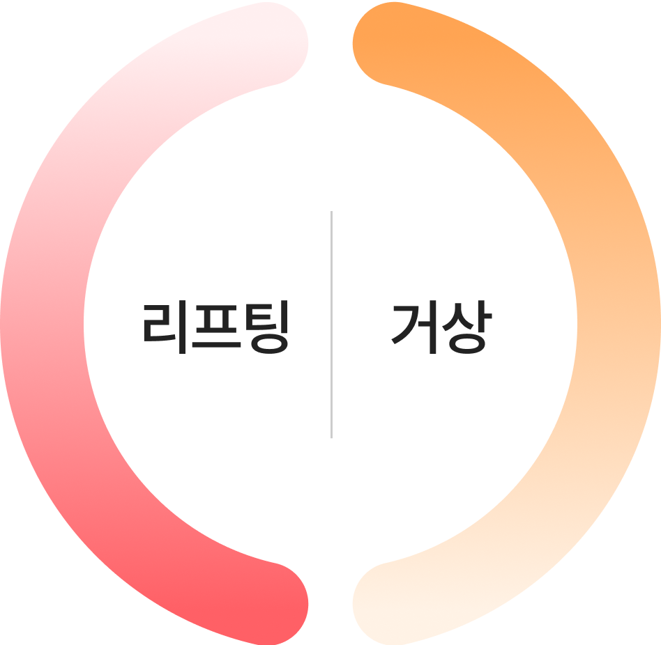 오직 리엔장에서만 가능한 리프팅과 거상의 장점만 모았다!