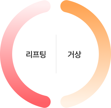 오직 리엔장에서만 가능한 리프팅과 거상의 장점만 모았다!