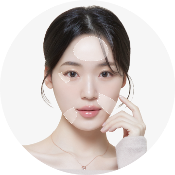 탄력 실리프팅 솔루션 모델 이미지